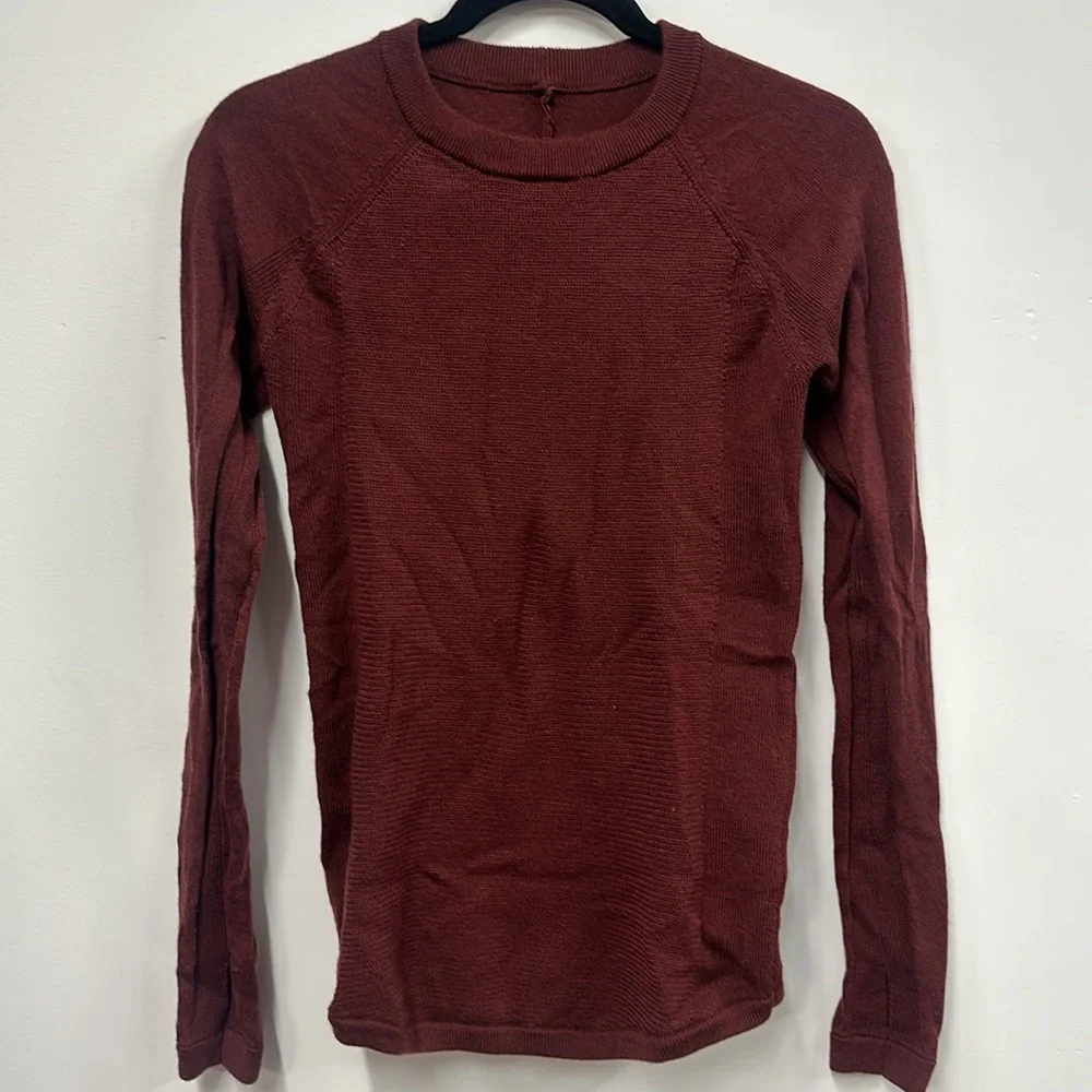 lululemon athletica Burgundy Sweater - Picture 6 of 11